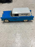 vtg ERTL 1955 Chevrolet Sedan Wix Filters 1:25 diecast car bank collectable