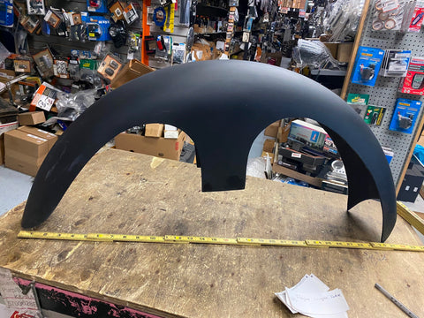 Front Fender Wrap Around Bagger 23" 26" Harley Chopper Road Street Glide King FL