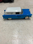vtg ERTL 1955 Chevrolet Sedan Wix Filters 1:25 diecast car bank collectable