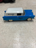 vtg ERTL 1955 Chevrolet Sedan Wix Filters 1:25 diecast car bank collectable