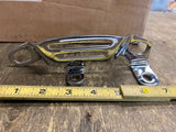 Chrome Breather Bracket Mount Air Cleaner Harley Touring Softail Dyna Mikuni S&S