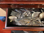 VTG 83 piece set plated silver silverware box Oneida Aladdin Leonard L&C Lot