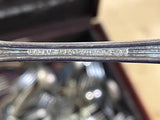 VTG 83 piece set plated silver silverware box Oneida Aladdin Leonard L&C Lot