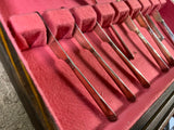 VTG 60 pieces Elkington Silverware set in Decorative Box Made in England