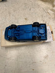 vtg ERTL 1991 AMT Corvette ZR-1 medium quasar blue 1:25 scale car collectable