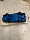vtg ERTL 1991 AMT Corvette ZR-1 medium quasar blue 1:25 scale car collectable