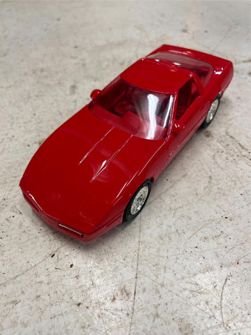 vtg ERTL 1990 Corvette ZR-1 bright red 1:25 scale car collectable