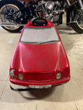 Rolly Toys red Mercedes Benz CLK- Cabrio pedal car Toy 1990's Dealer Promo Rare!