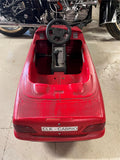 Rolly Toys red Mercedes Benz CLK- Cabrio pedal car Toy 1990's Dealer Promo Rare!