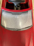 Rolly Toys red Mercedes Benz CLK- Cabrio pedal car Toy 1990's Dealer Promo Rare!