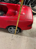 Rolly Toys red Mercedes Benz CLK- Cabrio pedal car Toy 1990's Dealer Promo Rare!