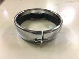 Chrome Frenched headlamp trim ring 94^ FXST FXSTB FXSTC FXLR & Dyna models 15548