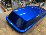 Left Saddlebag Lid Flame Blue Harley Touring FLH FLHX Street Road Glide King 10