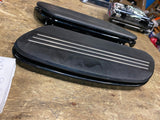 OEM Harley Black Streamliner Floorboards Road Street Glide FLHX Bagger Heritage
