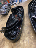 OEM Harley Black Streamliner Floorboards Road Street Glide FLHX Bagger Heritage