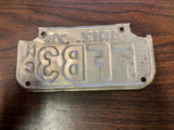 VTG 1975 State of Arizona Motorcycle License Plate FFB3 Original