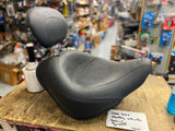 Mustang Vintage Wide Touring Drivers Backrest Harley Softail 2006-2017 Heritage