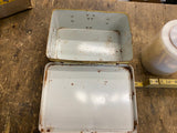 Vtg 50's Teenager School time Lunchbox Cheerleader Dance Football sports Basebal