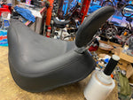 Mustang Vintage Wide Touring Drivers Backrest Harley Softail 2006-2017 Heritage