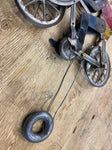 Vtg Tin Bicycle rider Balance tight Wire Toy groucho 1920s antique 8" Litho Rare