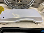 Saddlebag Lid OEM Harley Bagger FLHX FLH Road king Glide Pearl White Left