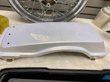 Saddlebag Lid OEM Harley Bagger FLHX FLH Road king Glide Pearl White Left