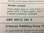 Mazda GLC 1981-1985 front wheel drive shop service repair manual ISBN# 850102848