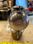 Vtg badger brass 1900 Carbide Head lamp Harley Hendee Henderson Pope thor Jewels