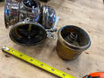 Vtg badger brass 1900 Carbide Head lamp Harley Hendee Henderson Pope thor Jewels