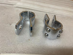 3 Piece Clamps Harley Honda Highway pegs motorcycle Crash Bar 1 1/4 Touring FLH