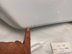 Left Pearl White Diamond Ice Saddlebag Stretched OEM Harley Factory FLH Bagger