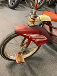 Vtg Murray Tricycle Red Double Step Skirted Fender Streamers Bicycle Kids Surviv