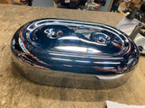 Oval Chrome Air cleaner Cover Ironhead Sportster Shovelhead Evo OEM FLH FX Super