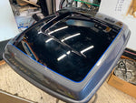 Black Silver Charcoal Tour Pak Lid Harley Ultra Classic Glide 2014^ FLH Bagger!
