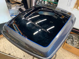 Black Silver Charcoal Tour Pak Lid Harley Ultra Classic Glide 2014^ FLH Bagger!
