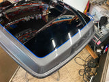 Black Silver Charcoal Tour Pak Lid Harley Ultra Classic Glide 2014^ FLH Bagger!