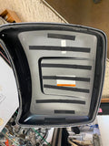 Black Silver Charcoal Tour Pak Lid Harley Ultra Classic Glide 2014^ FLH Bagger!