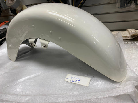 Front Pearl White Front Fender Harley OEM FLHX Street Road Glide King 2014^ Fact