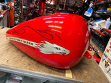 Red Gas Tank Harley Screamin Eagle Cvo 2008^ FLH Ultra Classic Road Glide Nice!