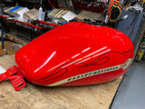 Red Gas Tank Harley Screamin Eagle Cvo 2008^ FLH Ultra Classic Road Glide Nice!