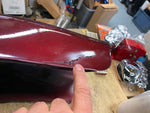 Front Fender Harley Ultra Mysterious Billiard Red Ultra classic Road King 2014^