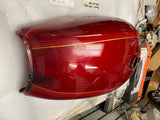 Red Factory Paint Gas Fuel Tank Honda CB 400 450 500 550 750 OEM 1970's Clean