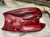 Red Factory Paint Gas Fuel Tank Honda CB 400 450 500 550 750 OEM 1970's Clean