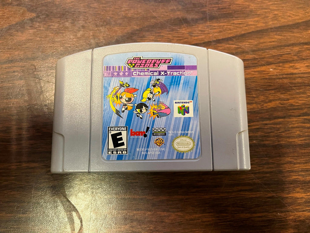 The Powerpuff Girls Chemical X-Traction (Nintendo 64, outlet 2001)