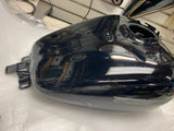 Vivid Black Gas Tank Harley FLH Bagger Road Street Glide Ultra Limited 2008^ 6 g