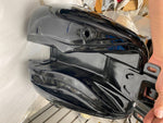 Vivid Black Gas Tank Harley FLH Bagger Road Street Glide Ultra Limited 2008^ 6 g