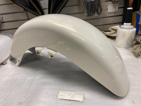 Front Fender Harley OEM Fact Pearl Diamon Ice White FLHX FLTR Road Street Glide