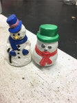 vintage Ceramic snowmen Christmas decoration holiday ornaments seasonal crafts!!