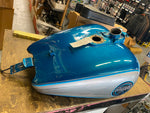 1989-1995 Harley Aqua pearl Gas Tank Touring FLH Glide Bagger Carb Ultra Classic