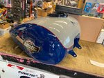 Billiard blue Gray Gas Tank FLHTK Limited Ultra Emblems Harley 2023 OEM Glide